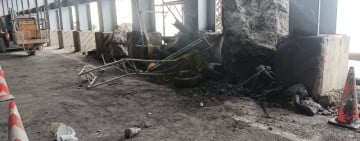 大清水明隧道因落石受損 公路局緊急搶修並強化邊坡防護