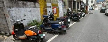四輛機車鑰匙孔被灌快乾膠