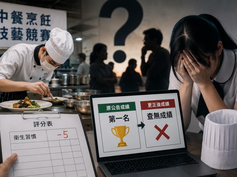 花蓮技藝競賽爆「成績大洗牌」　偏鄉師怒控程序失當 花農：未改原始成績、僅誤植修正