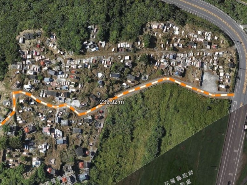 豐濱鄉公墓路面改善工程縣府已核定補助