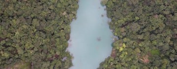 萬里溪堰塞湖降為「黃色警戒」