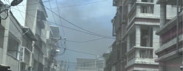 花農對面巷弄民宅驚傳火警 一人送醫