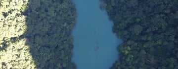 最新萬里溪堰塞湖現況 ! 今日蓄水量約占總庫容量44%