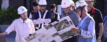 提升玉里防汛效能 ! 徐榛蔚視察大禹排水改善工程 