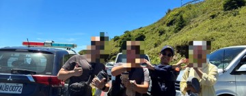 外籍遊客攀登合歡山疑高山症發作　新城警即時協助平安脫險