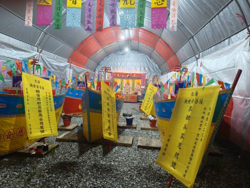 驪山老母總廟中元普渡法會8月14日起登場　花蓮慈雲宮設六艘法船祈福超薦　7月底前開放報名