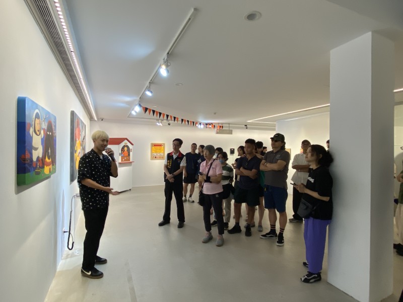 花蓮美術館115年新銳特展開幕一起「換個心情吧!」
