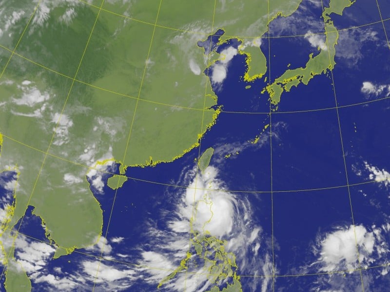 「紅霞」外圍環流影響 花東降雨漸增