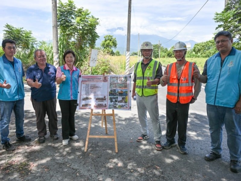 吉安路平升級 安全再提升 游淑貞偕團隊為道路工程品質把關