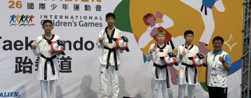 王主榮勇奪跆拳道男子45公斤級金牌 為花蓮再添榮耀