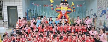 吉安鄉幼泡泡魔法王國歡樂開學趣 游淑貞陪伴幼兒開心迎接新學期
