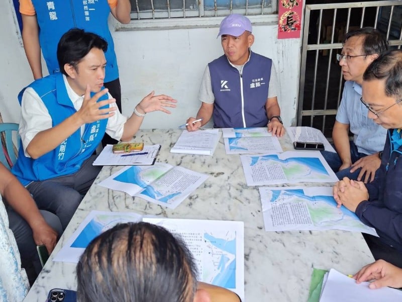 從和平村「沙塵暴」到民生用水安全！王沈剛竹陳情盧縣一赴和平村會勘