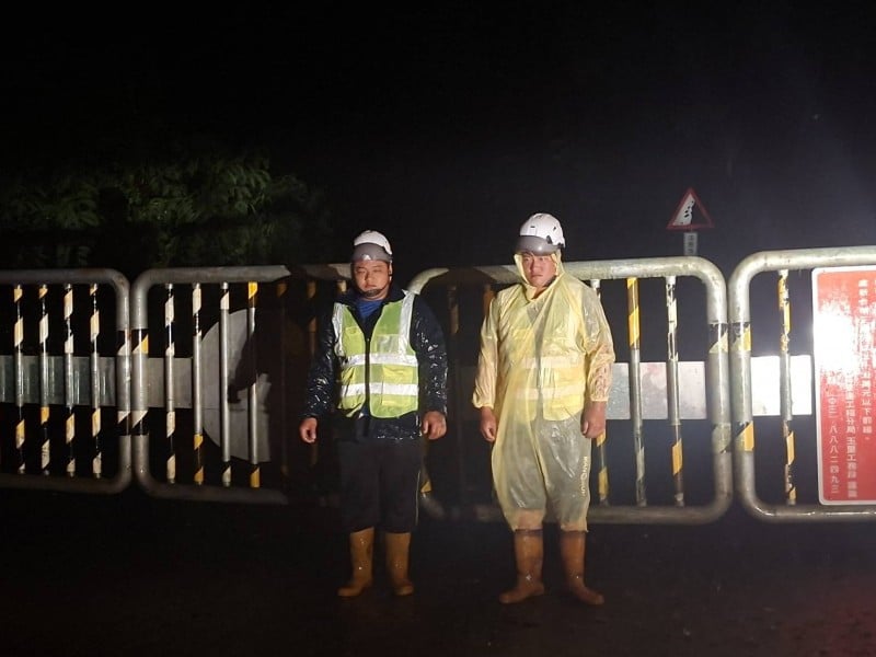 因應熱低壓豪雨！今多條路及便道預警性封閉