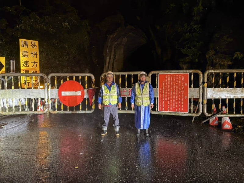 台23線「東富公路豐南至台東縣界」熱低壓影響今凌晨4時封閉