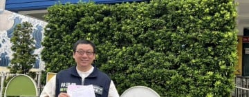 真的有恐龍來登記！林恐龍正式投入花蓮市民代表選舉