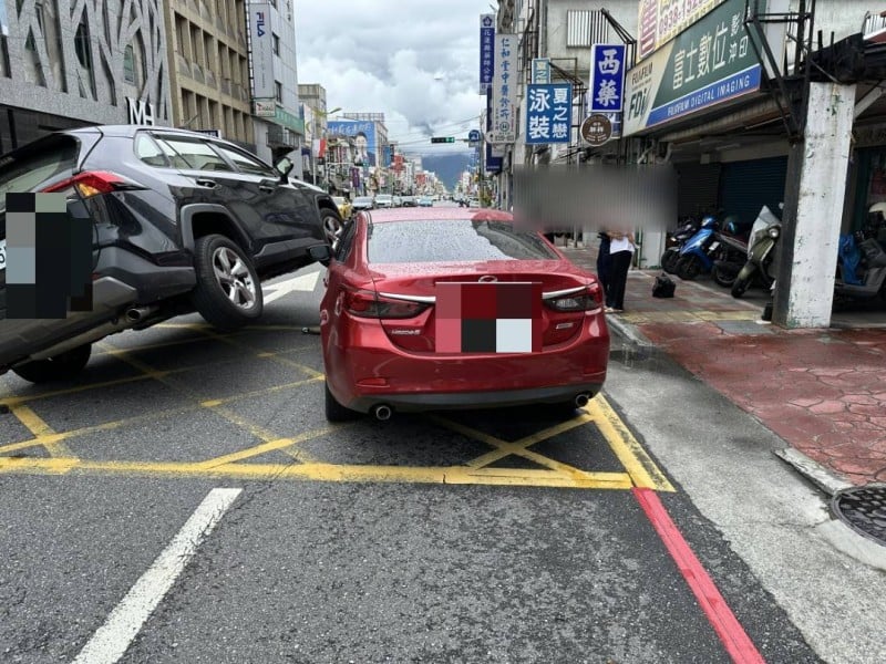 起步未注意釀禍　花警籲車速慢行車仍需警覺