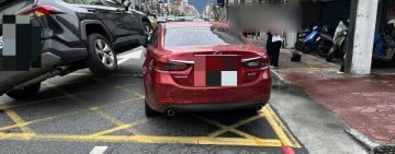 起步未注意釀禍　花警籲車速慢行車仍需警覺