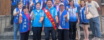 李紳旭完成新城鄉民代表第二選區參選登記 「做實事、勤爭取、顧生活」提出六大爭取方針