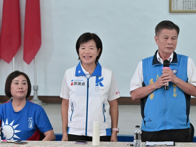 花蓮新住民編織團結力量 力挺游淑貞守護藍天