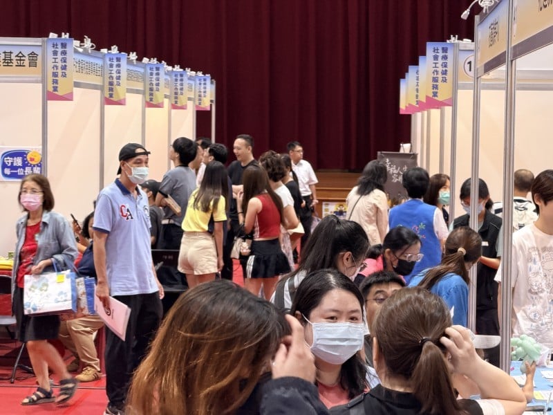 北分署花蓮就業中心9/12聯合徵才圓滿落幕　 媒合率近六成 助求職者接軌職場