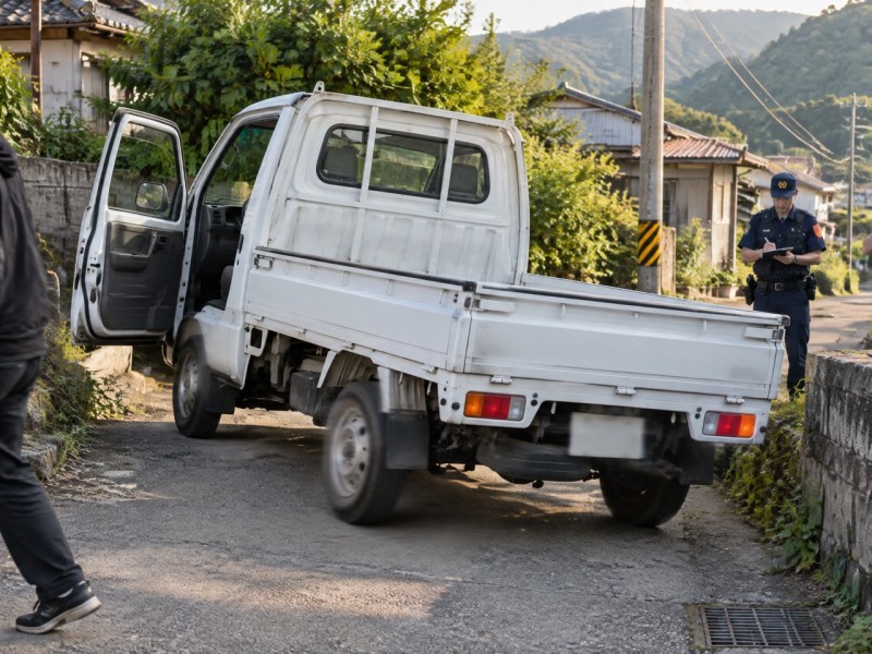 男子拉手煞車致車輛倒退滑行 吉安警積極鎖定涉嫌人追查