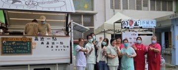 餐車開進長良護理之家 用美食與陪伴暖心迎中秋