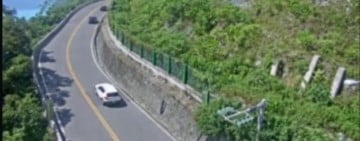中秋及教師節連假首日清晨蘇花湧現南下車流