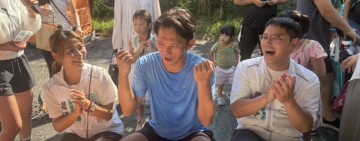 戴于文加碼新生兒1萬元、推公園降溫計畫 游淑貞同框黃國昌、戴于文　花蓮藍白合作升溫 