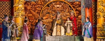 明華園戲劇總團《張果老與藍采和》新城鄉熱鬧開演 縣鄉攜手推動傳統藝術巡演由孫翠鳳領銜再現八仙傳奇