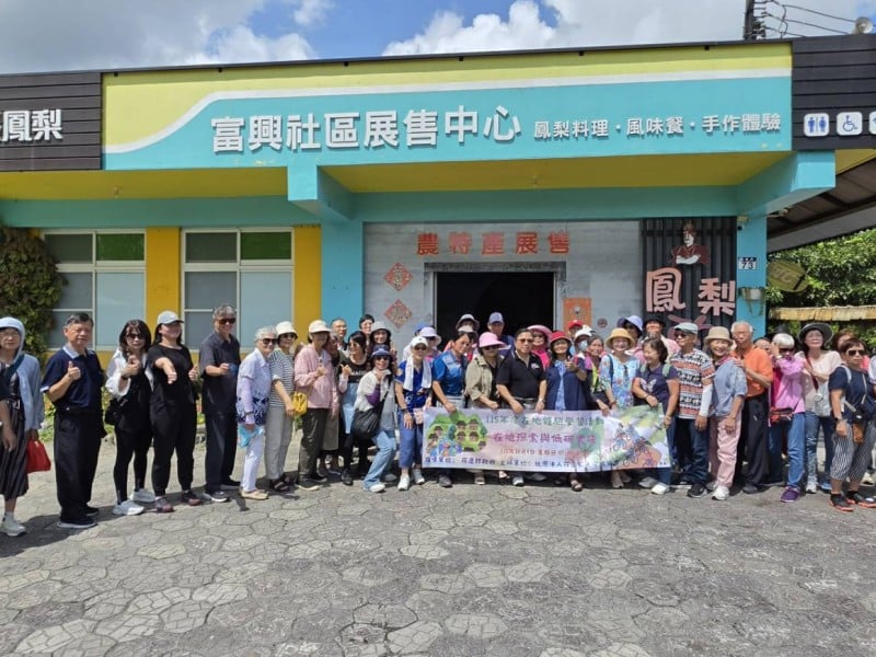 花蓮生命線80人走進縱谷　低碳體驗為志工紓壓充電