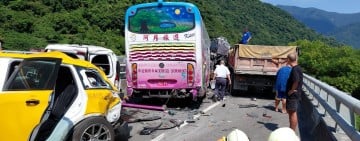蘇花改武塔路段五車追撞　1人OHCA、北上線下午恢復通車