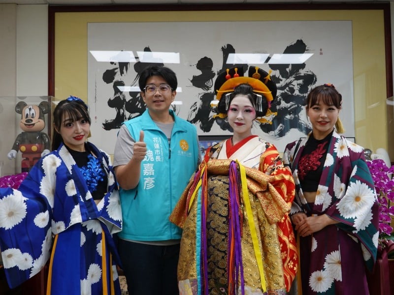 日本藝術團隊拜會花蓮市公所延續臺日情誼