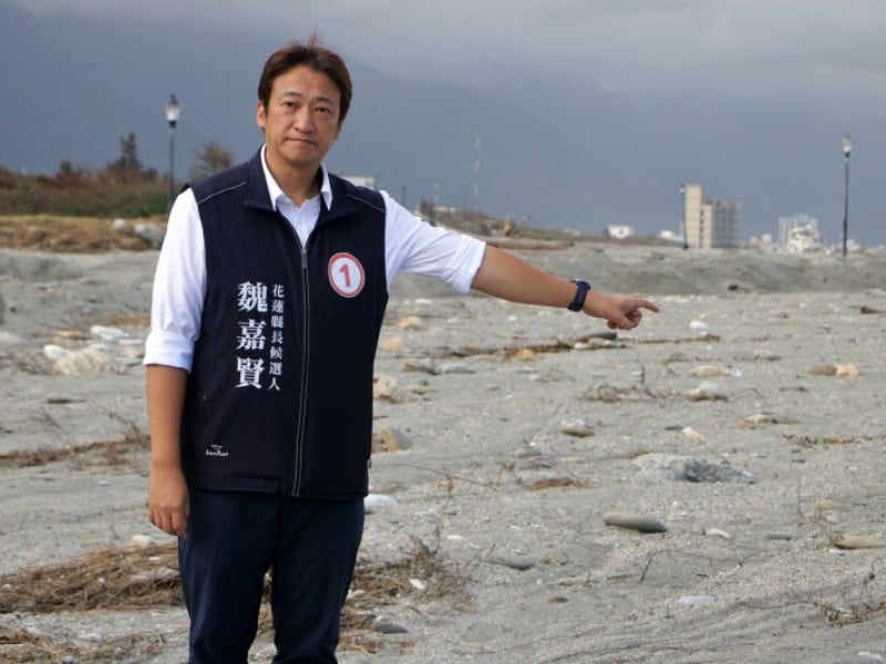 吉安化仁自行車道再受災 魏嘉賢籲建永久堤防