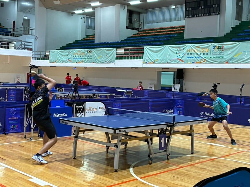 020803國際少年運動會桌球預賽戰火引爆花蓮縣選手余欣曄邱澈宣與台北市選手洪秉裕 135604e65c17c100