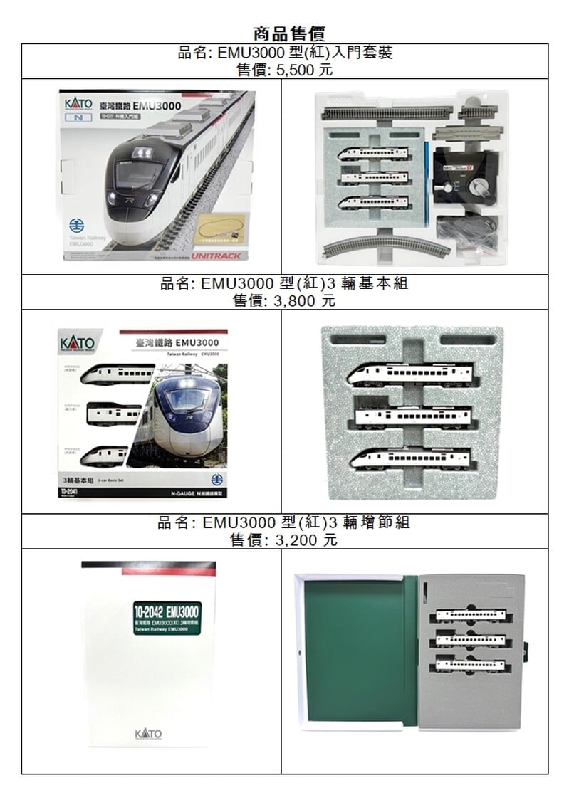 EMU3000型N規精密模型3輛組商品清單_e0c52.jpg