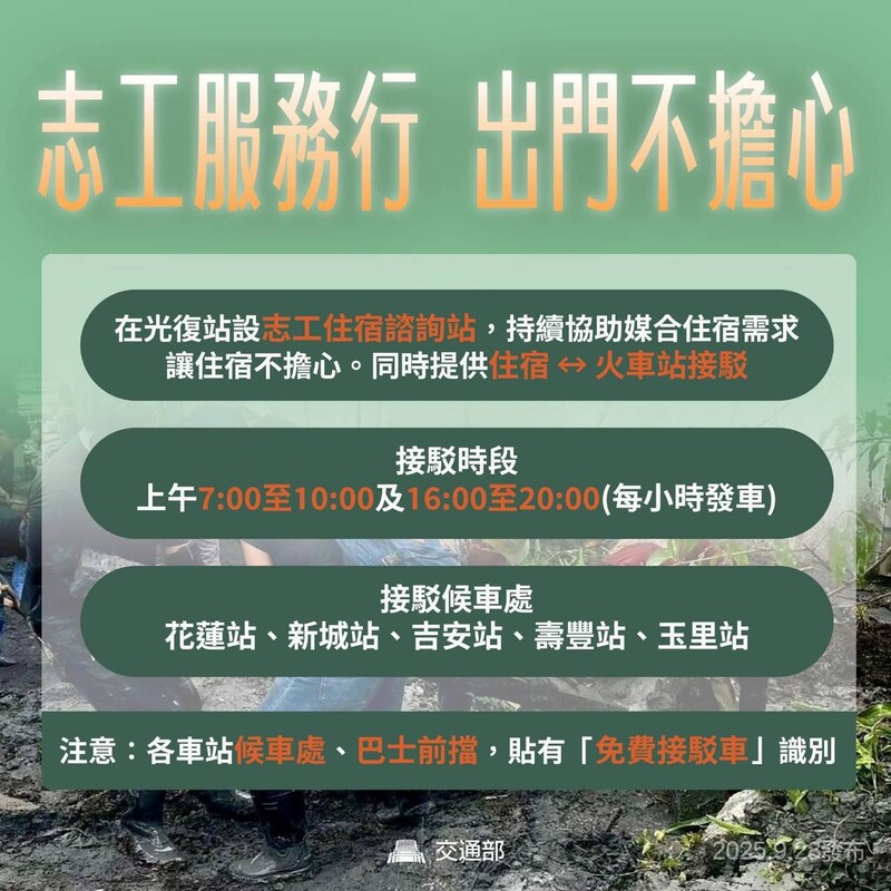 志工服務行 出門不擔心